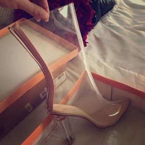 Perspex heels